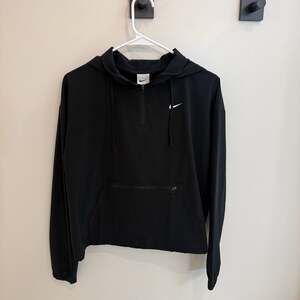 Nike Pro Dri-FIT Women's Packable Half-Zip Jacket Black DD6279-010
